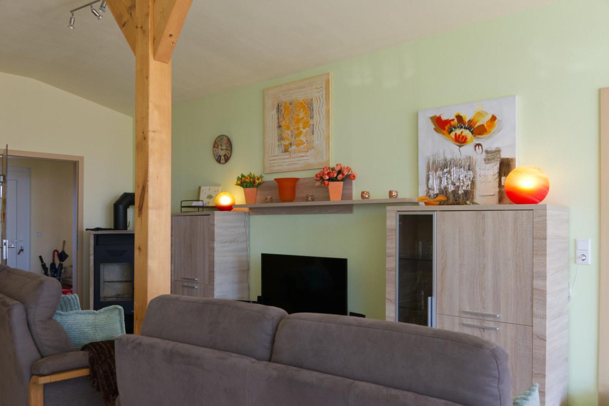 Ferienhaus An Der Riede Bedekaspel Exteriör bild